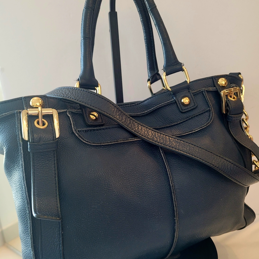 Steven By Steve Madden Navy Vintage Leather - Picture 2 of 16